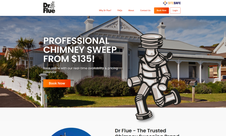 Dr Flue – Smart Booking for Fireplace Services